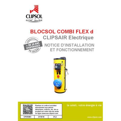 Notice Installateur BLOCSOL FLEX-D CLIPS'AIR Electrique